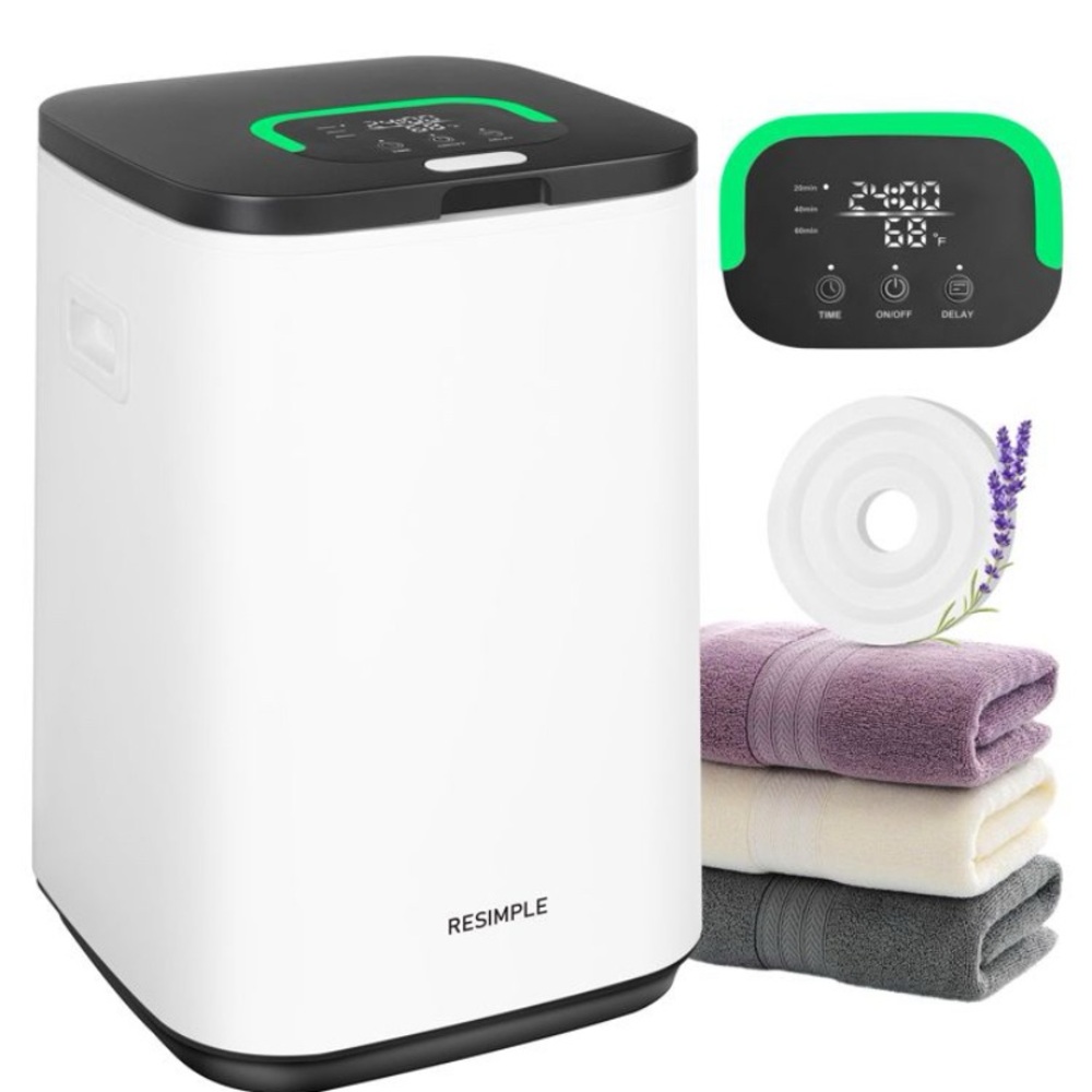Resimple White and Black Air Purifier